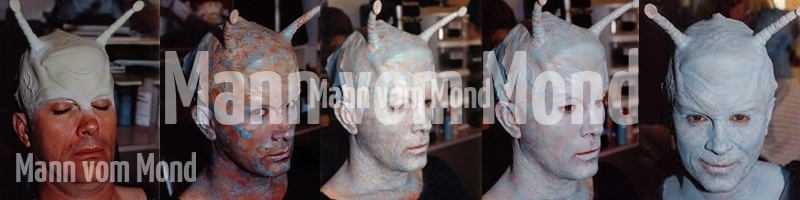 Jeffrey Combs Verwandlung in einen Andorianer